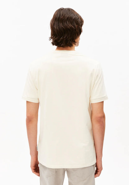 Armedangels - JAAMES T-SHIRT oatmilk - WERTE FREUNDE