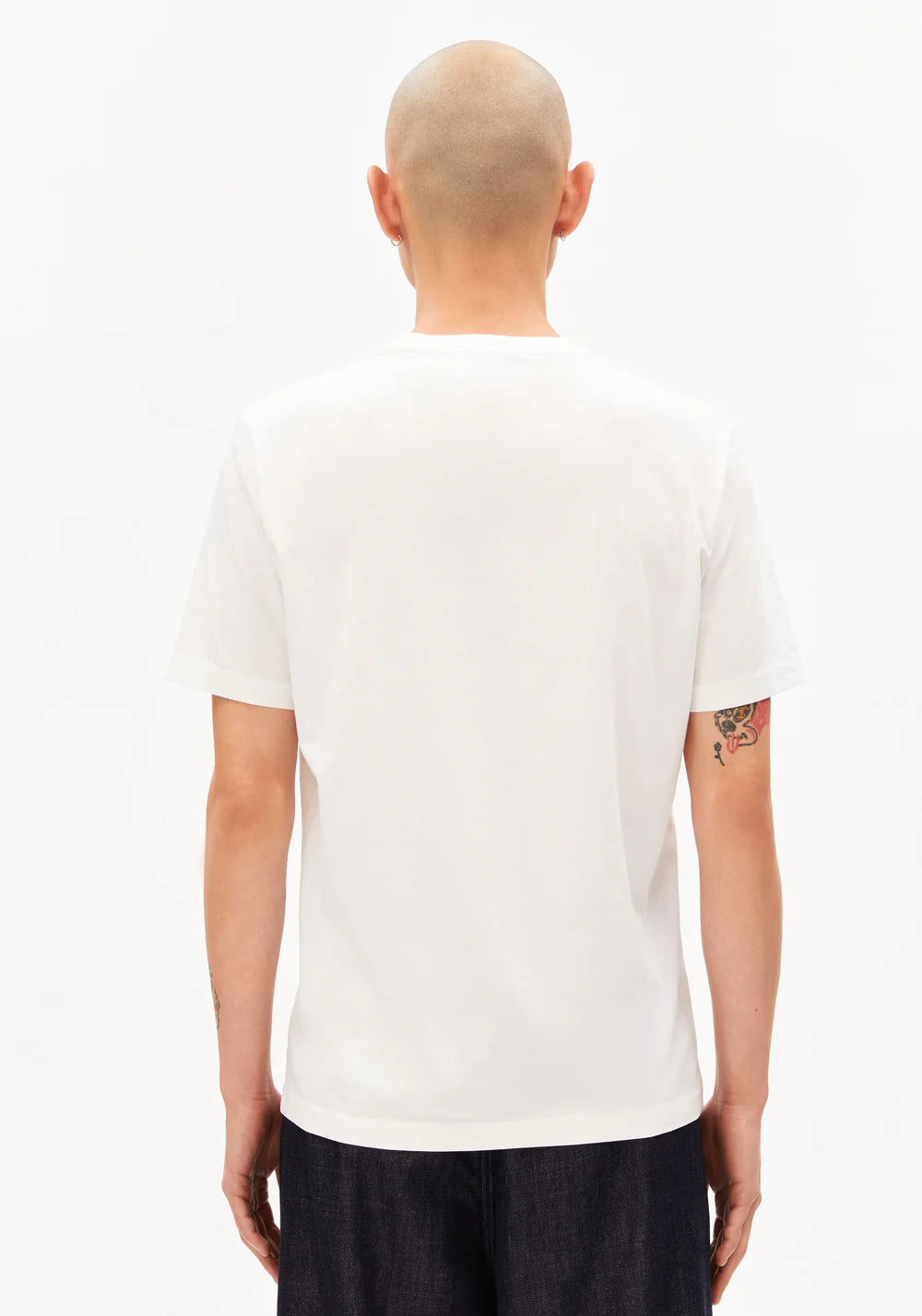 Armedangels - JAAMES T-SHIRT white - WERTE FREUNDE