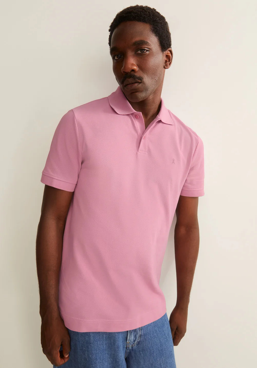 Armedangels - MAARIO POLOSHIRT washed berry - WERTE FREUNDE