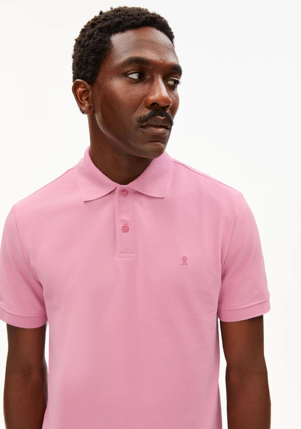 Armedangels - MAARIO POLOSHIRT washed berry - WERTE FREUNDE