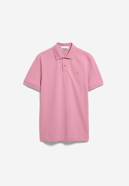 Armedangels - MAARIO POLOSHIRT washed berry - WERTE FREUNDE