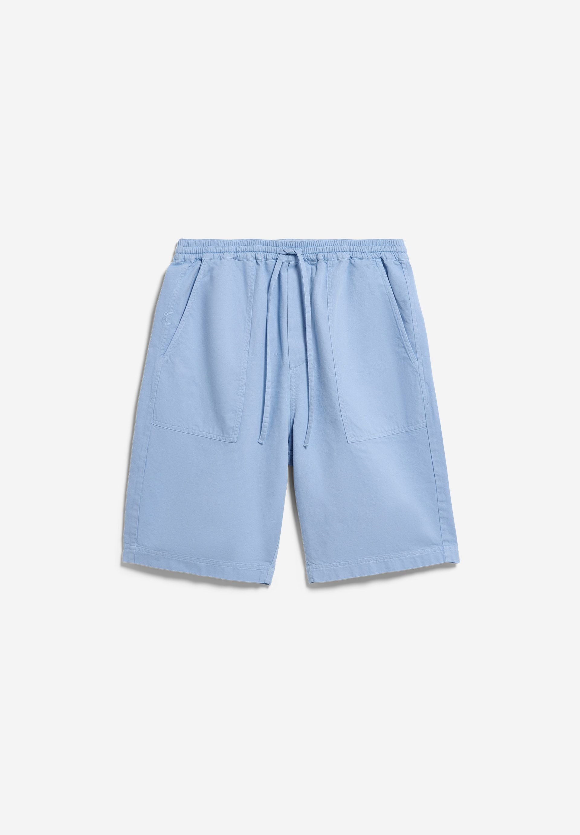 Armedangels - COTTON LINO SHORT wedgwood - WERTE FREUNDE