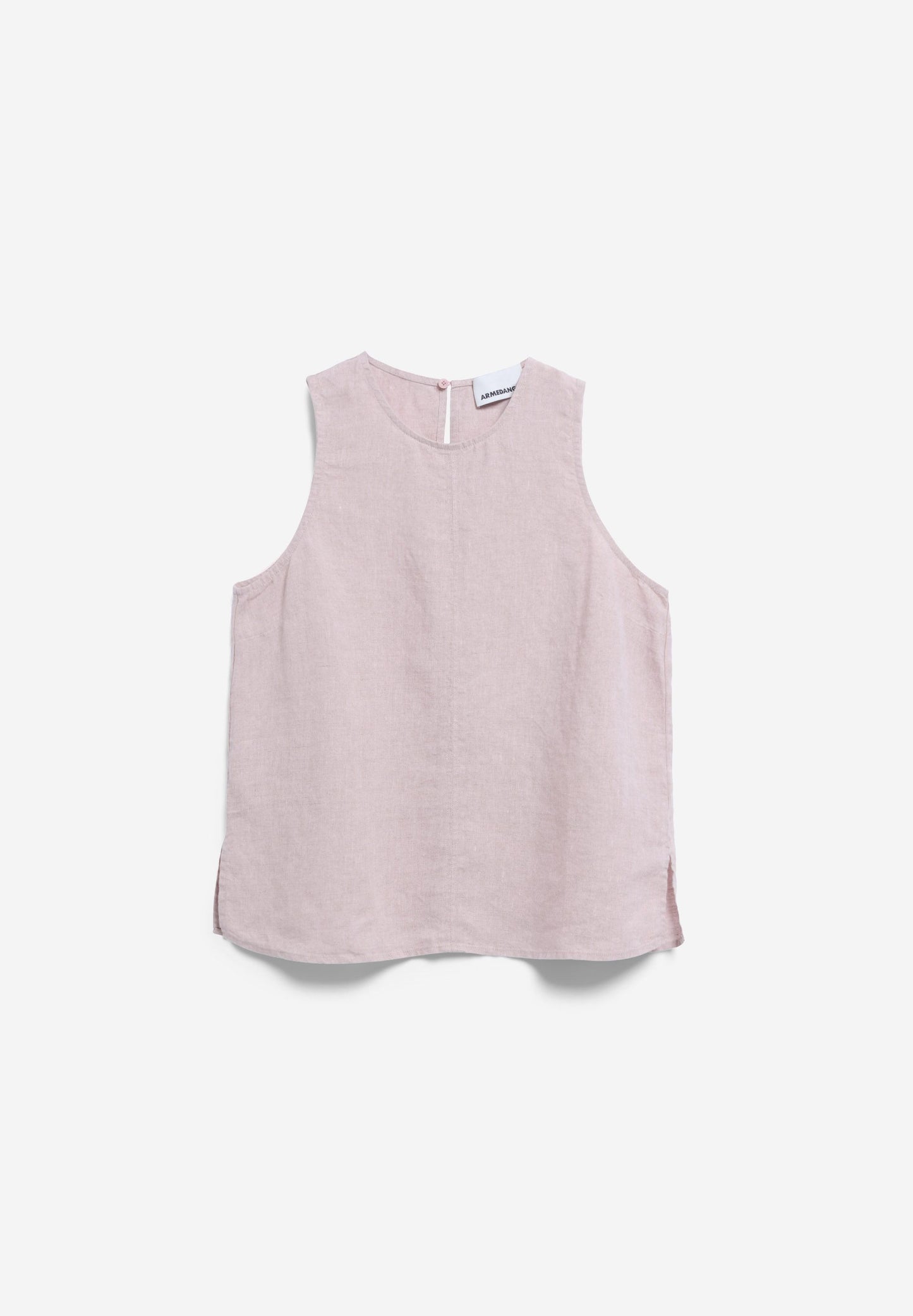 Armedangels - PURE LINEN BLOUSE TOP pink mist - WERTE FREUNDE