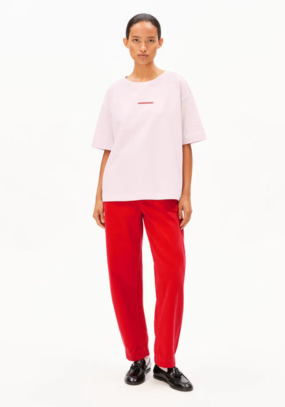 Armedangels - GIANNAA CHAANGE T-SHIRT pink mist - WERTE FREUNDE