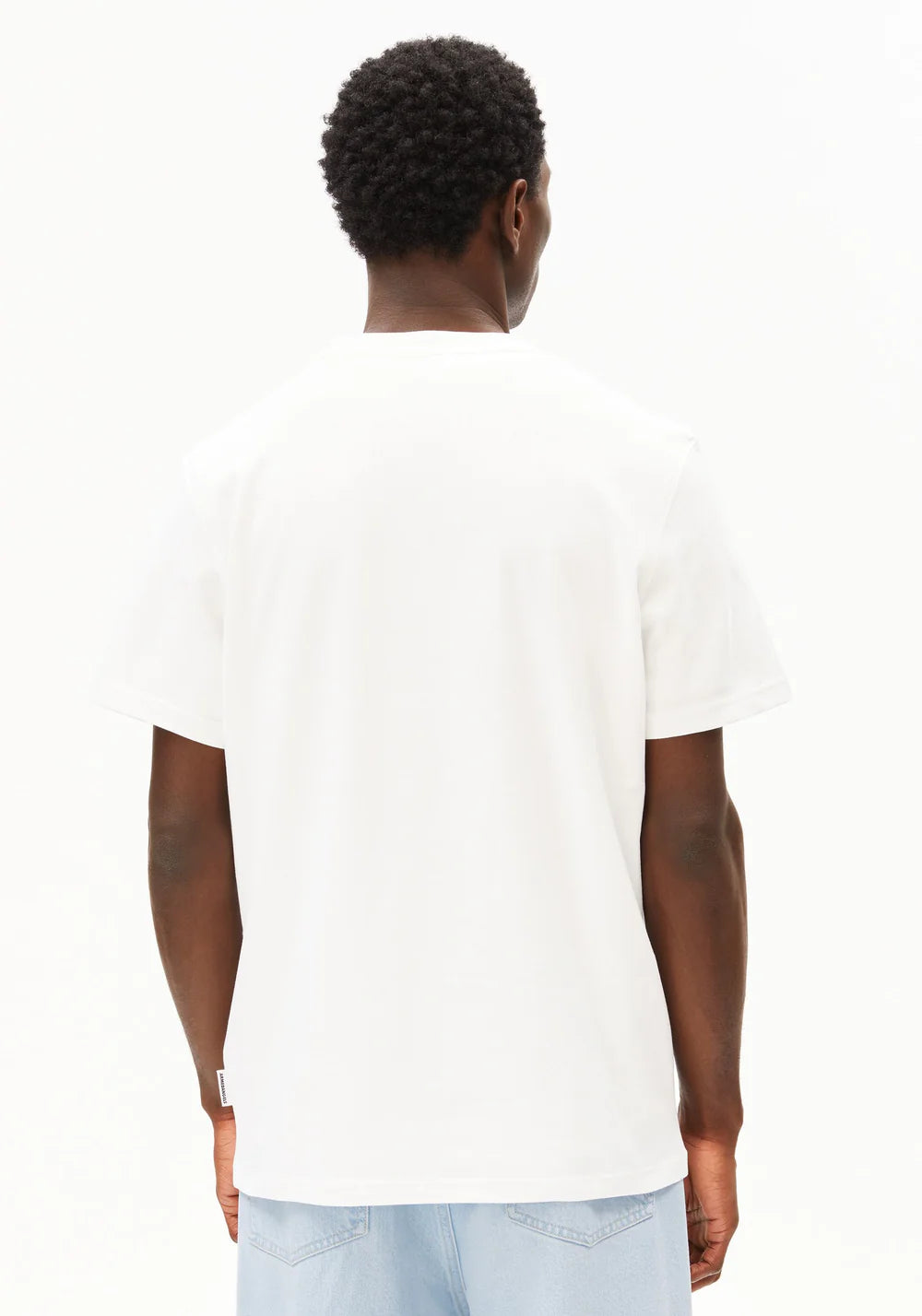 Armedangels - MAARKOS MID WEIGHT T-SHIRT white - WERTE FREUNDE