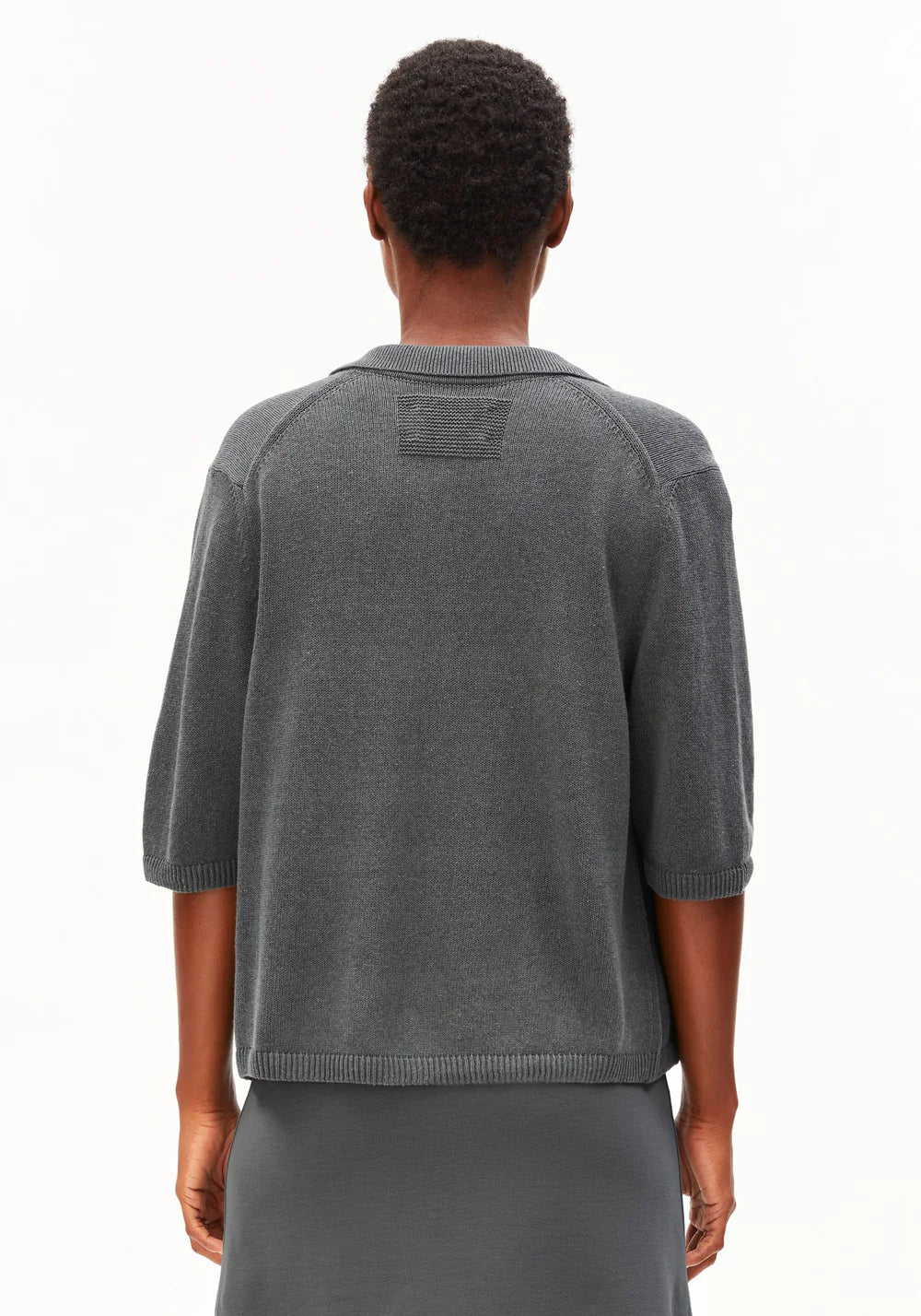 Armedangels - S SL LINEN BLEND KNIT CARDIGAN space steel - WERTE FREUNDE