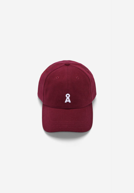 Armedangels - YENAAS BOLD CAP velvet red - WERTE FREUNDE