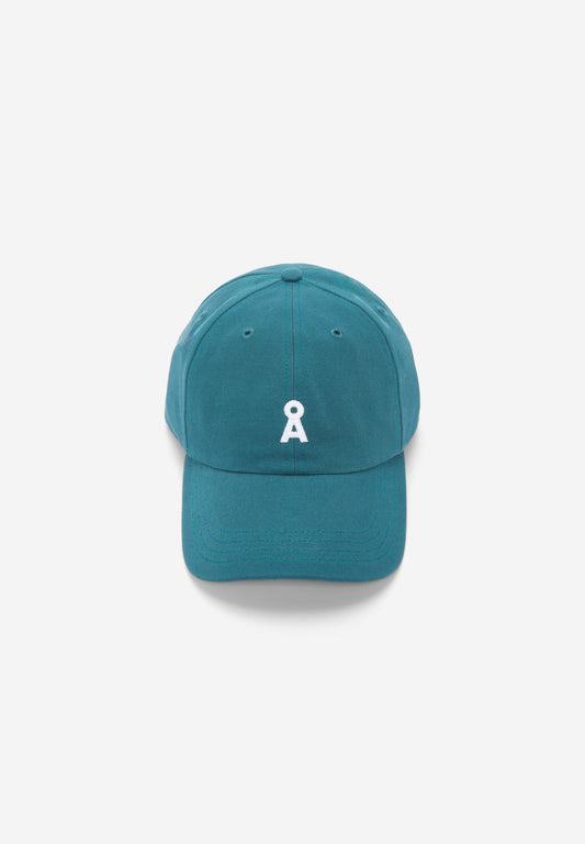 Armedangels - YENAAS BOLD CAP W Accessoires Caps petrol velvet - WERTE FREUNDE