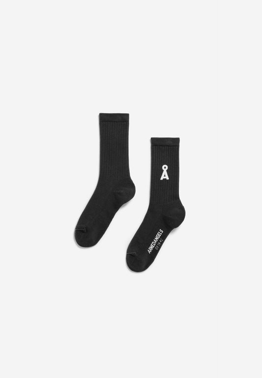 Armedangels - SAAMUS BOLD SOCKS black - WERTE FREUNDE
