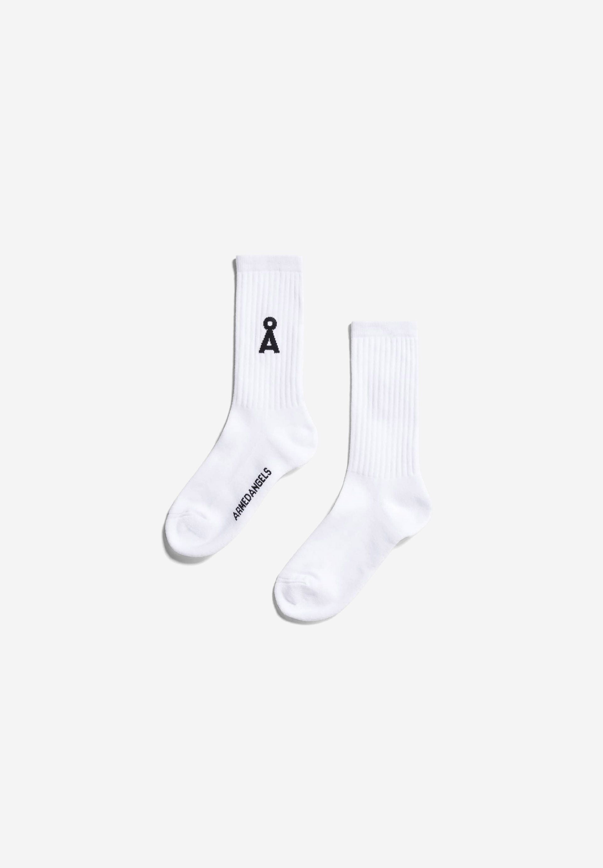 Armedangels - SAAMUS BOLD SOCKS white - WERTE FREUNDE