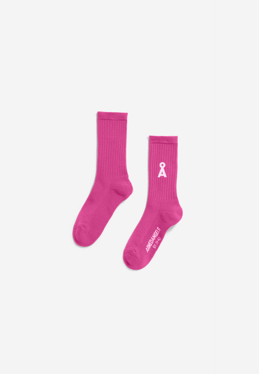 Armedangels - SAAMUS BOLD SOCKS very berry - WERTE FREUNDE