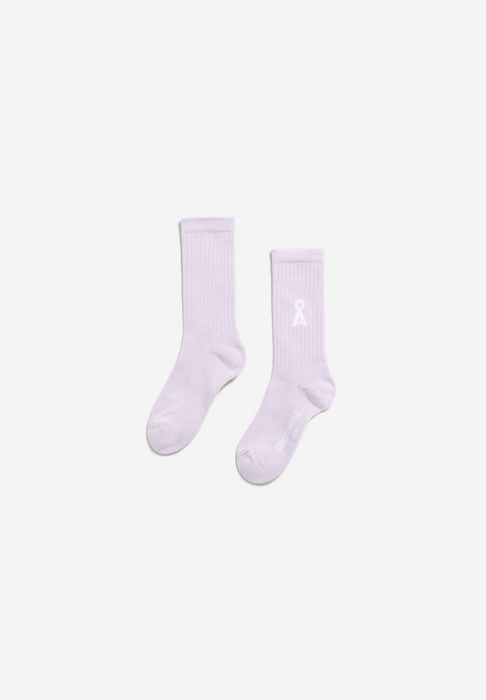 Armedangels - SAAMUS BOLD SOCKS moonlit lilac - WERTE FREUNDE