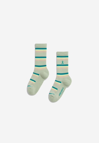 Armedangels - STRIPE SOCKS foam - WERTE FREUNDE