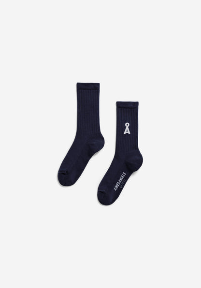Armedangels - SAAMUS BOLD SOCKS night sky - WERTE FREUNDE