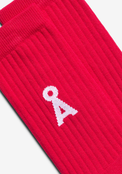 Armedangels - SAAMUS BOLD SOCKS mars red - WERTE FREUNDE