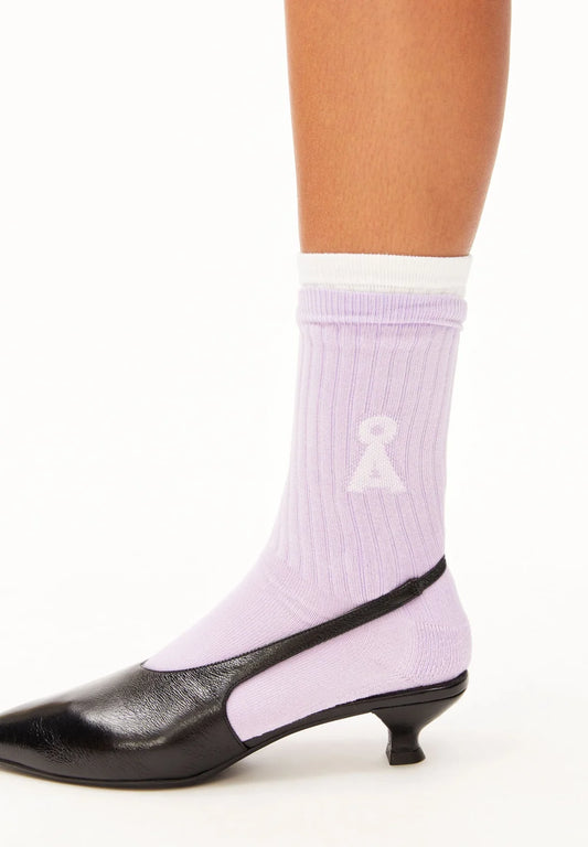 Armedangels - SAAMUS BOLD SOCKS moonlit lilac