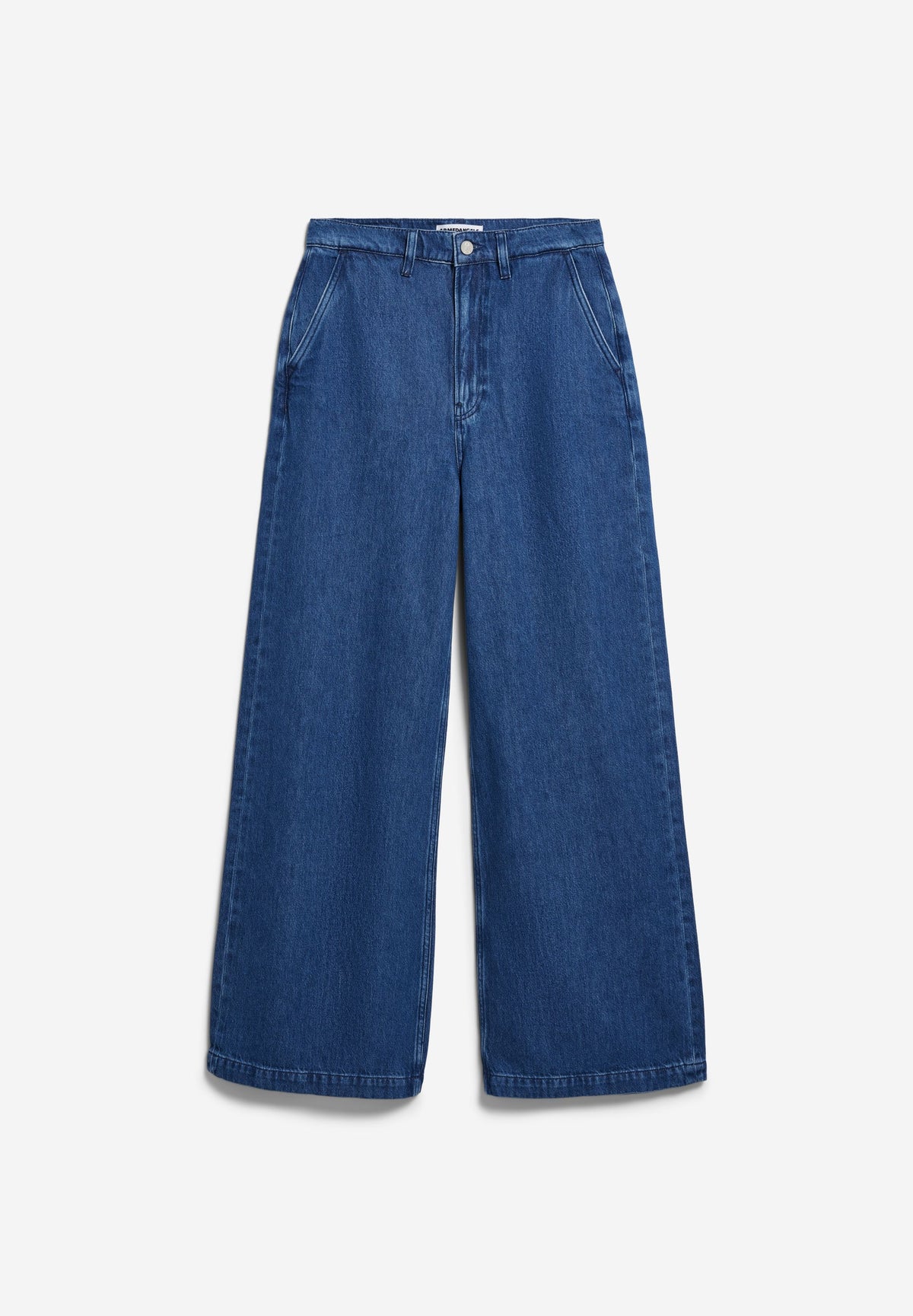 Armedangels - WIDE LEG DENIM PANT bright blue - WERTE FREUNDE