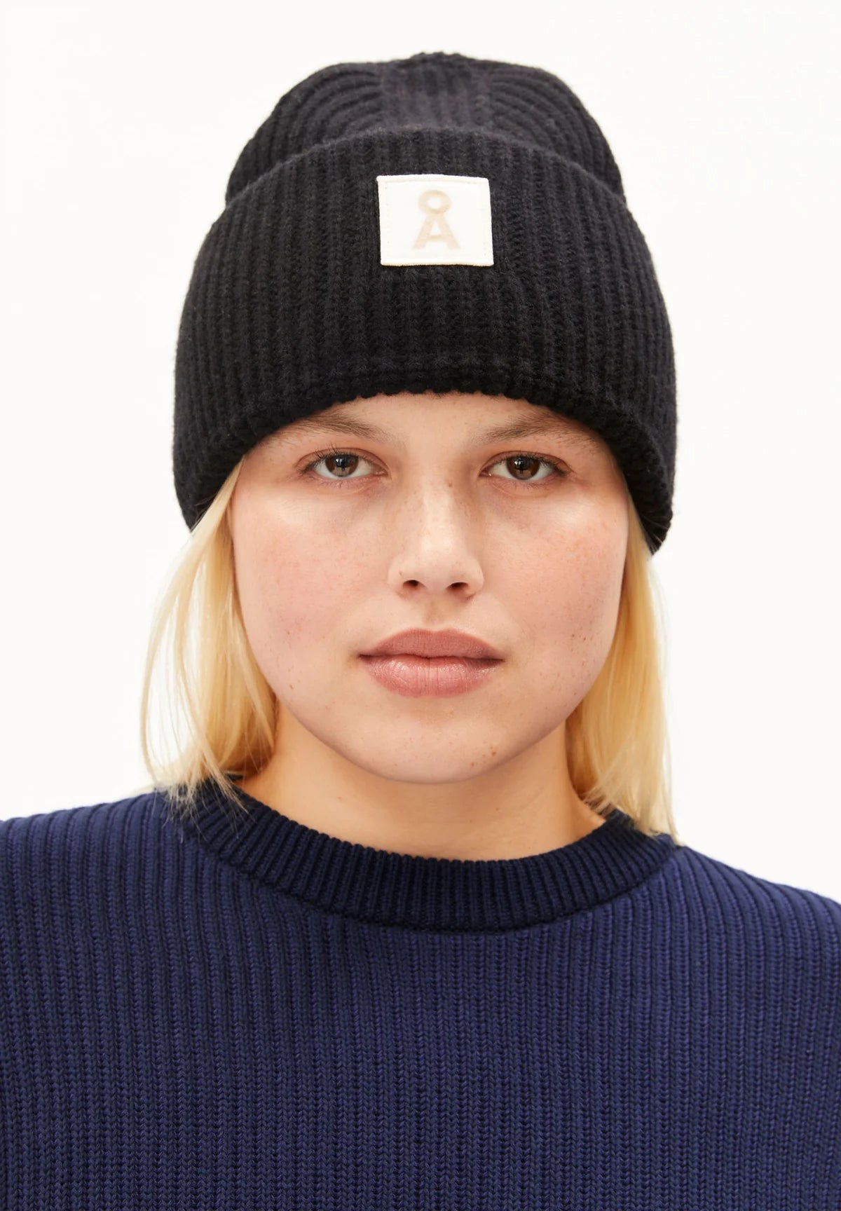Armedangels - ICONIC Å WOOL HAT Accessoires Mütze black