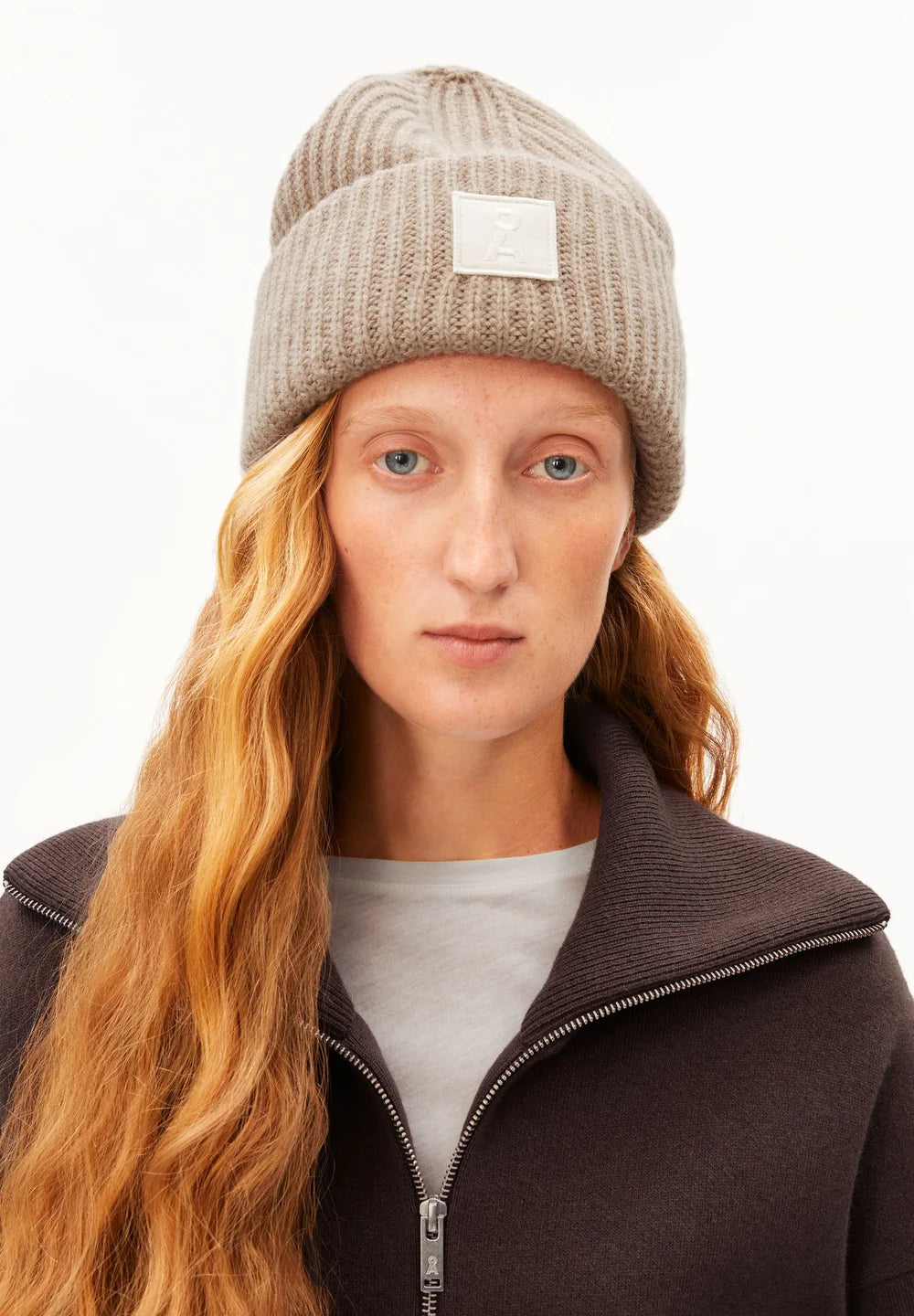 Armedangels - ICONIC Å WOOL HAT Accessoires Mütze soft nougat