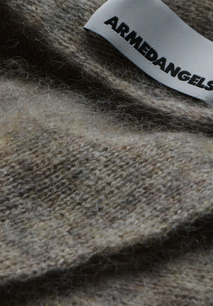 Armedangels - SMALL MOHAIR BLEND SCARF honey melange