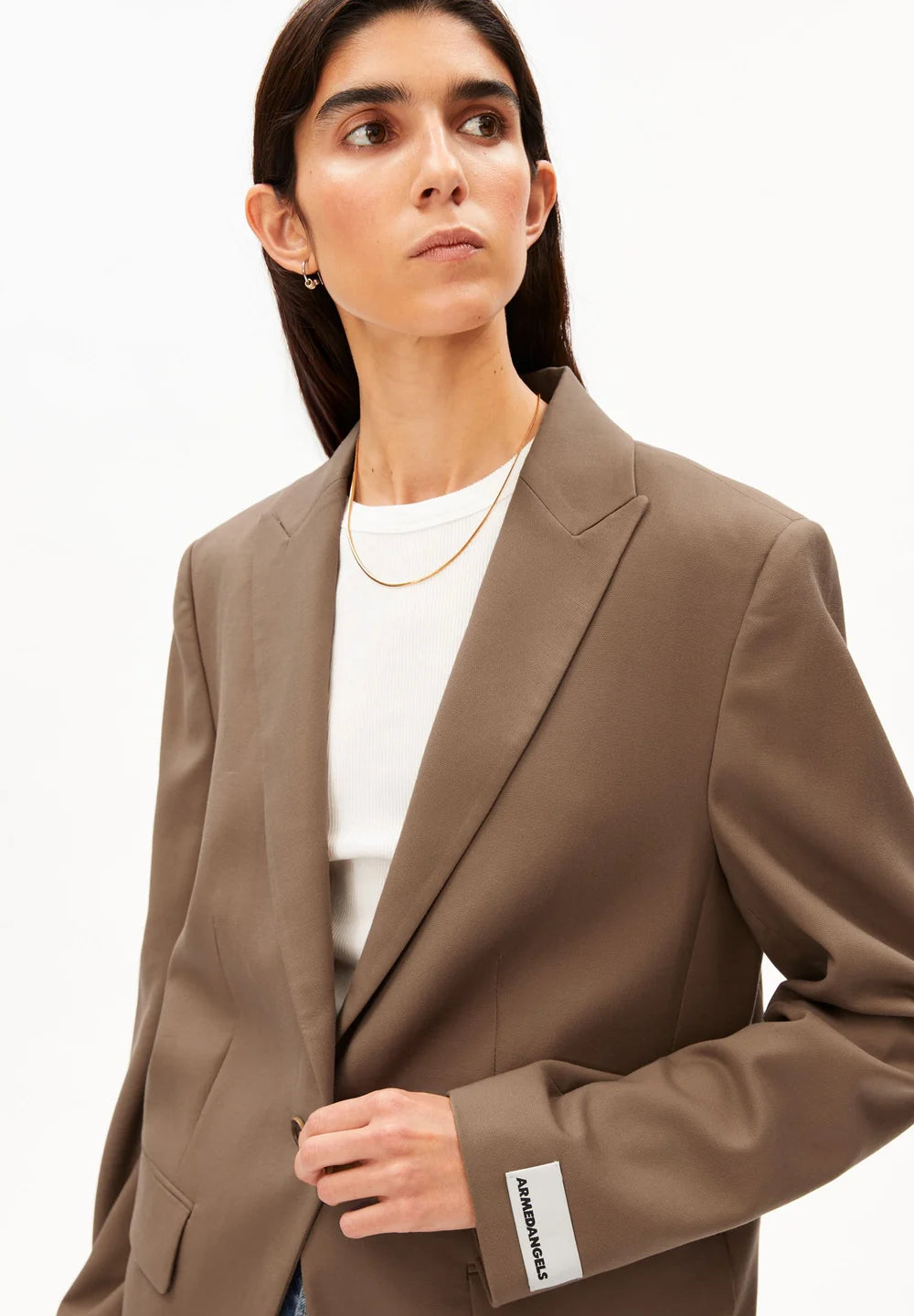 Armedangels - MIKULAA BLAZER amberwood