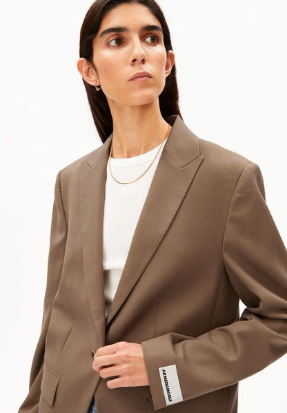 Armedangels - MIKULAA BLAZER amberwood