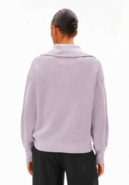 Armedangels - VANISÉ RIB KNIT TROYER moonlit lilac-dark moonlit lilac