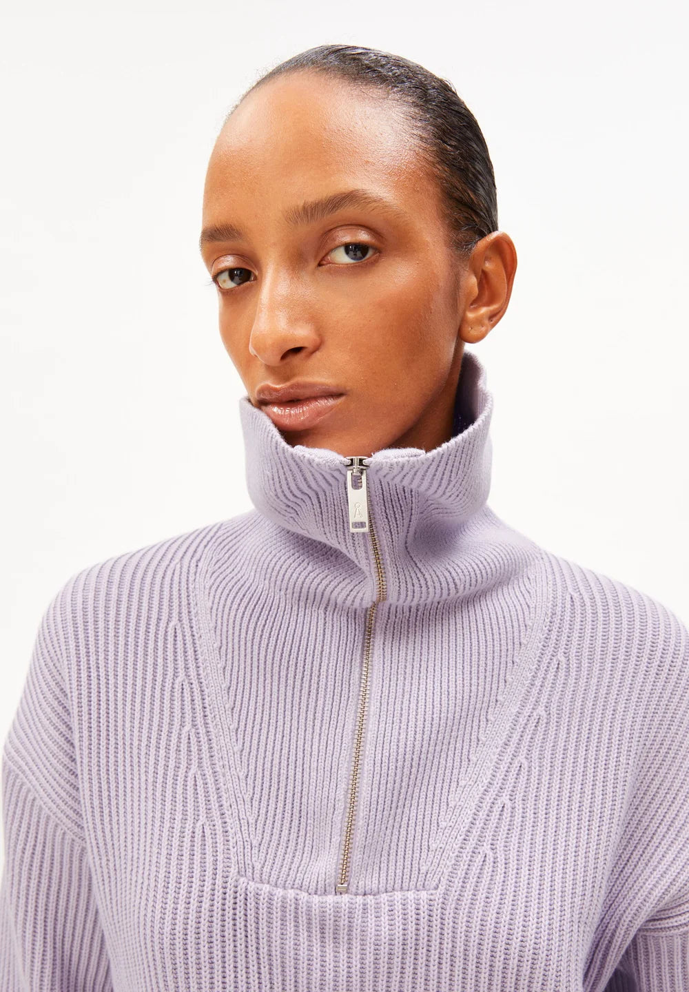 Armedangels - VANISÉ RIB KNIT TROYER moonlit lilac-dark moonlit lilac