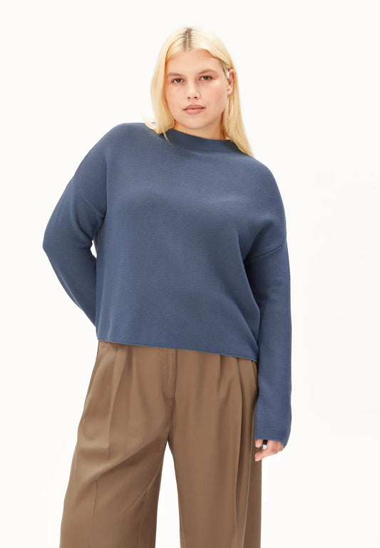 Armedangels - MERINAA LINKS LINKS SWEATER dusty moon