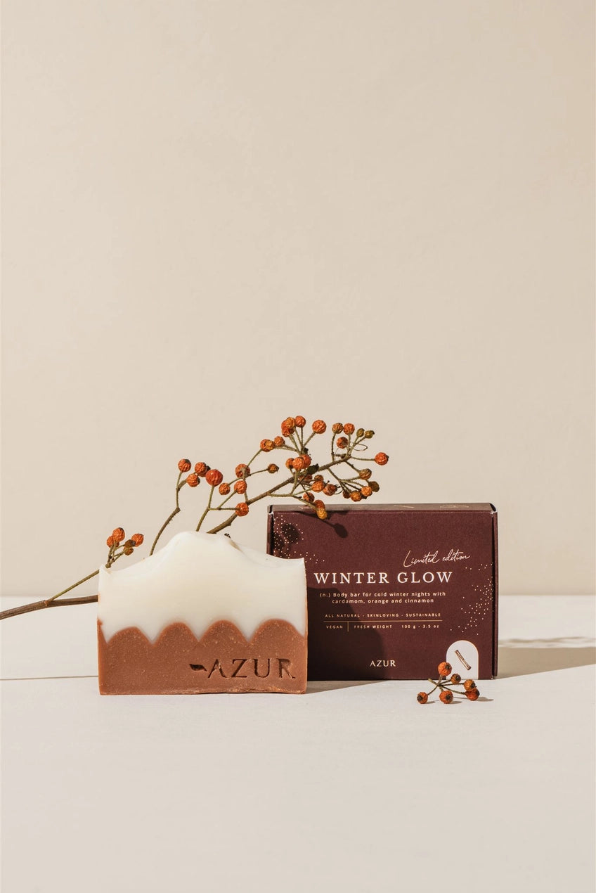 AZUR - WINTER GLOW Weihnachtsseife Körper 100g