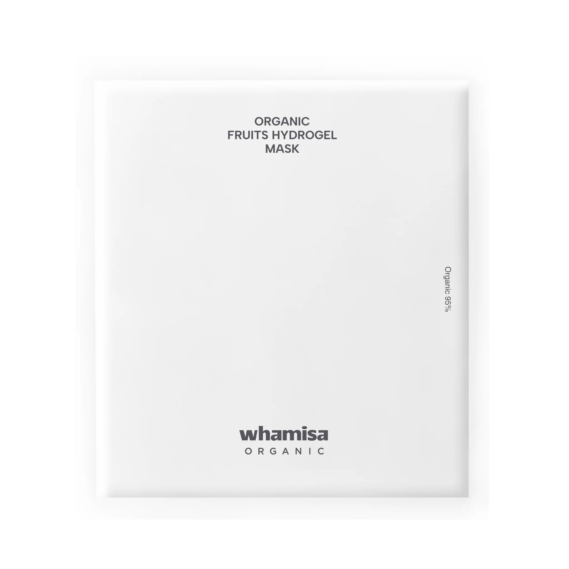 WHAMISA - Organic Fruits Hydrogel Mask Yuja 1 Stk. 6,4g - WERTE FREUNDE