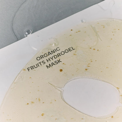WHAMISA - Organic Fruits Hydrogel Mask Yuja 1 Stk. 6,4g - WERTE FREUNDE