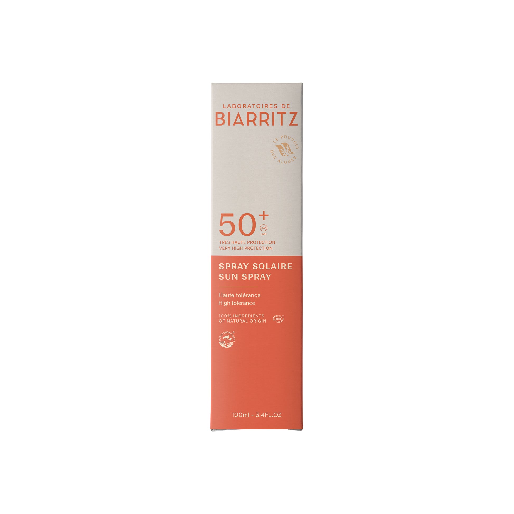 Laboratoires de Biarritz - Sonnenspray LSF50+ 150ml - WERTE FREUNDE