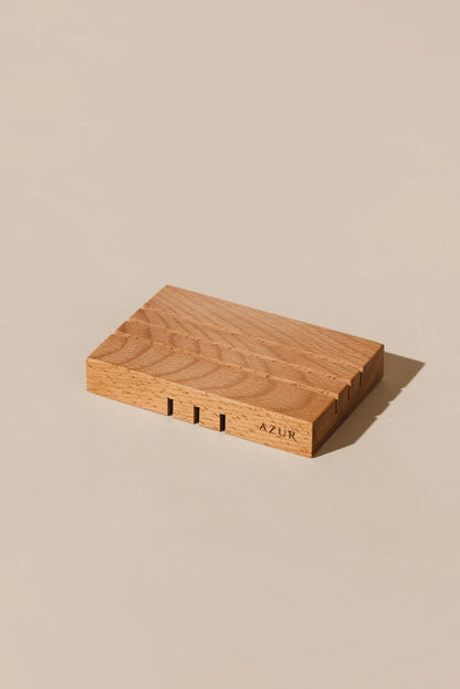 AZUR - Handgefertigte Seifenschale aus Holz