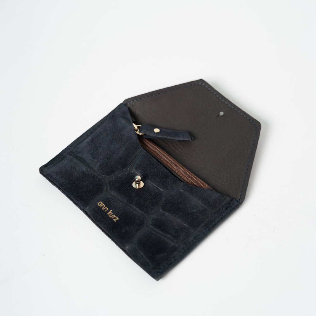 ann kurz - MIKA SUEDE DARK BLUE
