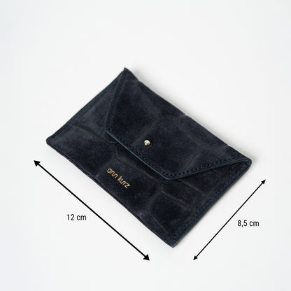 ann kurz - MIKA SUEDE DARK BLUE