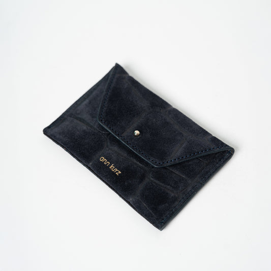 ann kurz - MIKA SUEDE DARK BLUE