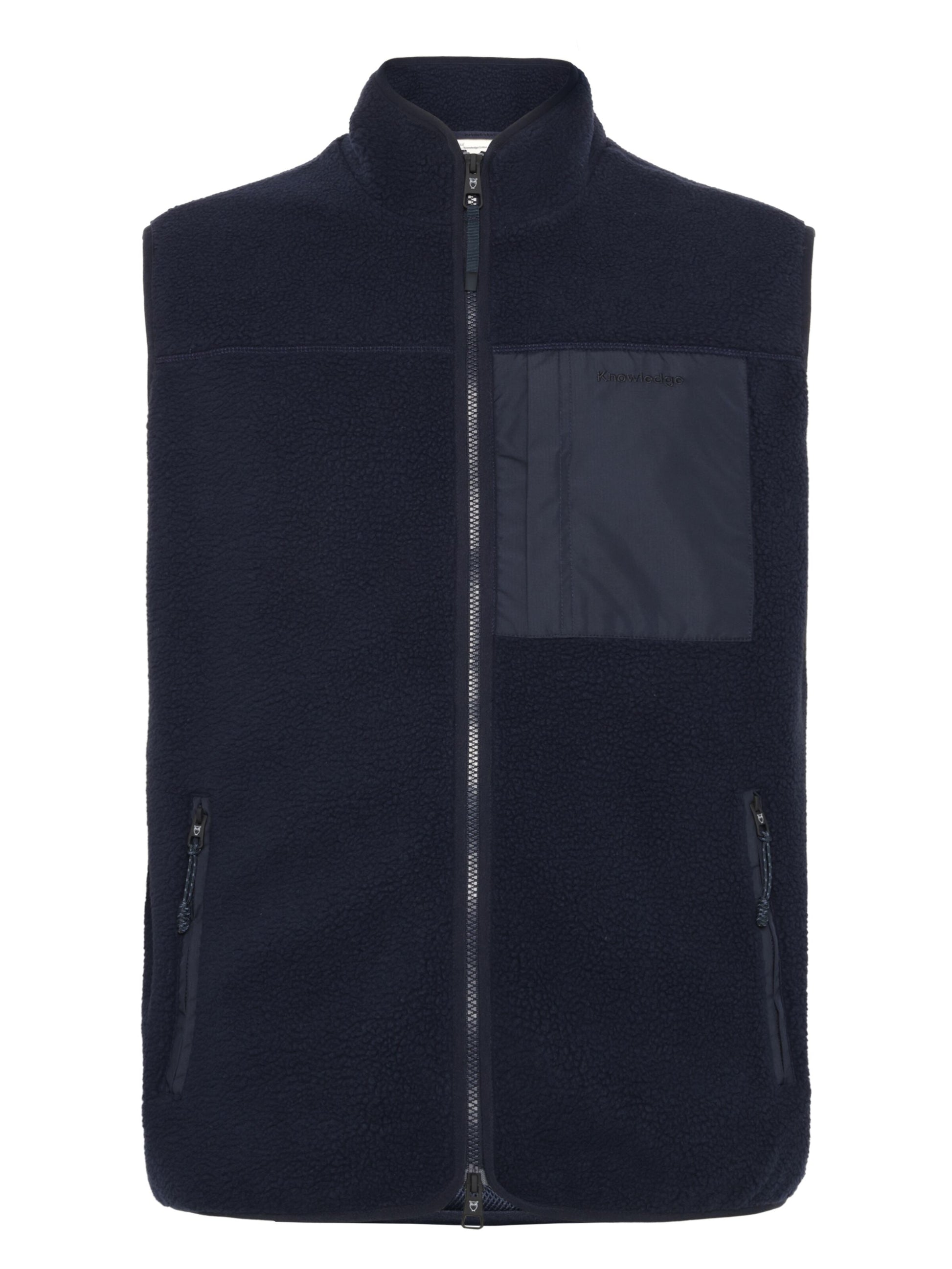 KCA - Loose Fit Zip Fleece Vest GRS/Vegan Night Sky - WERTE FREUNDE