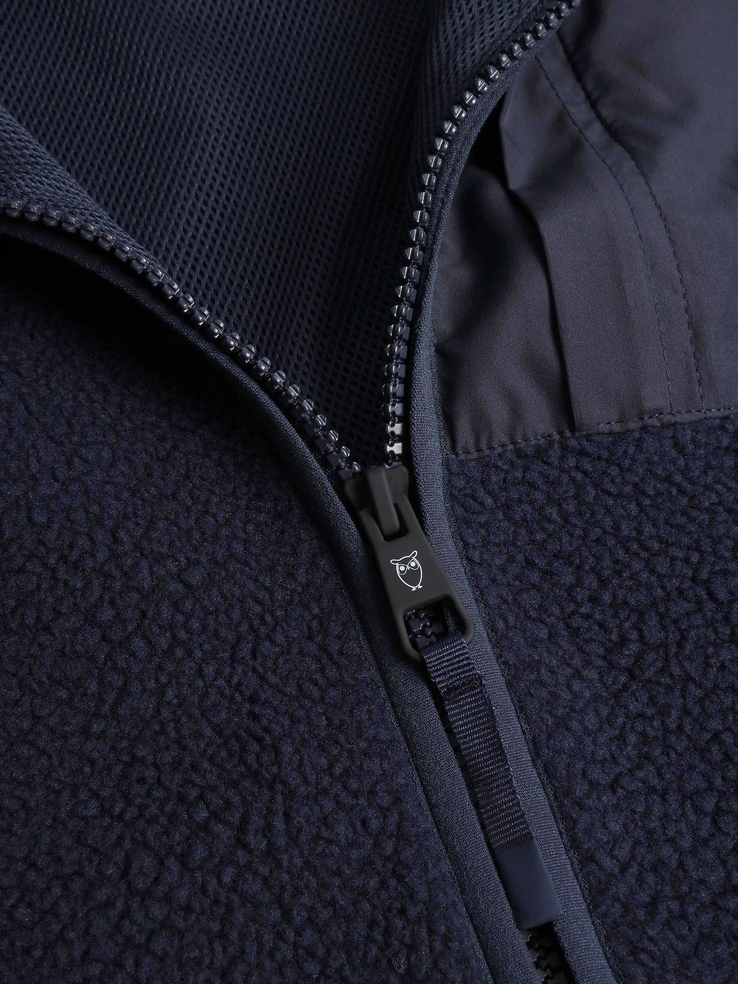 KCA - Loose Fit Zip Fleece Vest GRS/Vegan Night Sky - WERTE FREUNDE