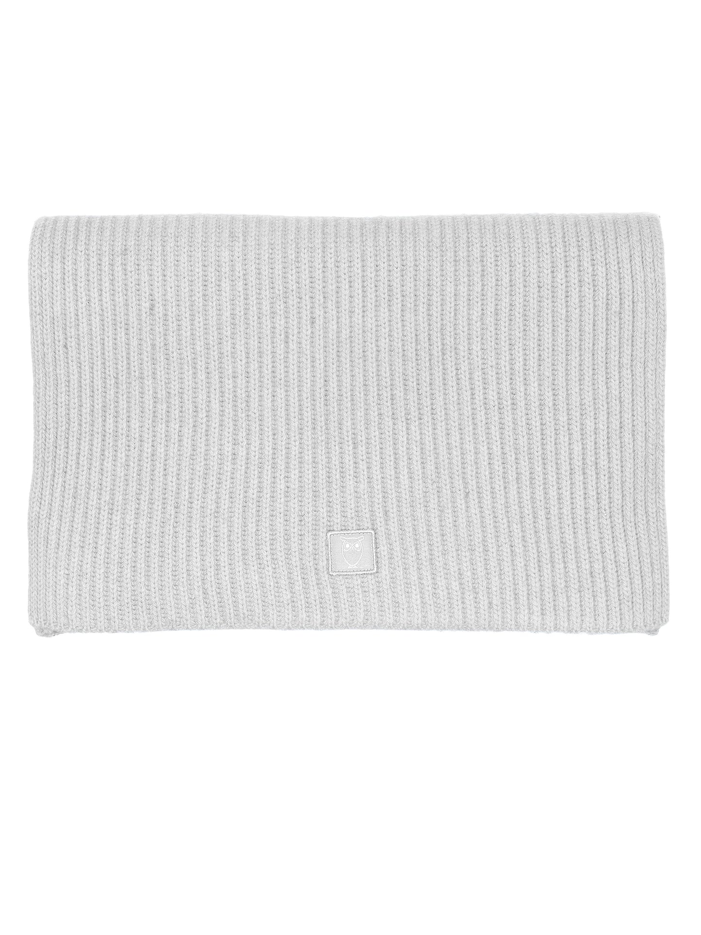 KCA - Rib knit scarf - RWS Grey Melange