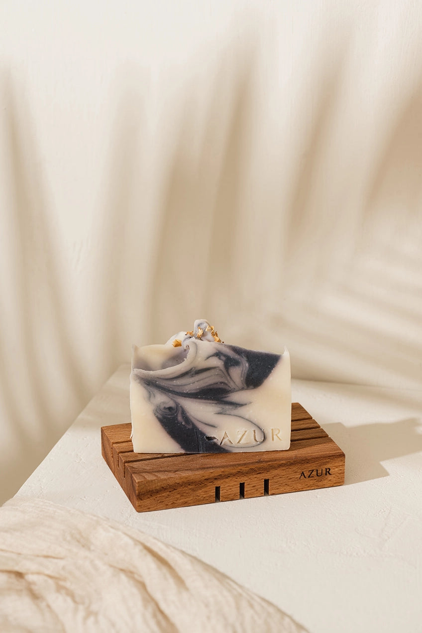 AZUR - Handgefertigte Seifenschale aus Holz