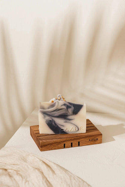 AZUR - Handgefertigte Seifenschale aus Holz