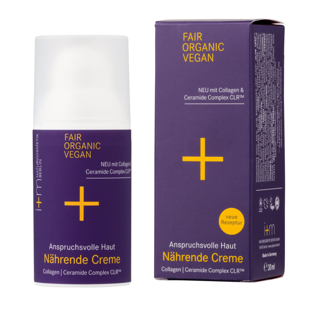 i+m - Age Protect Nährende Creme Avocado Hyaluron 30ml - WERTE FREUNDE