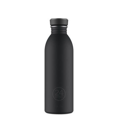 24Bottles - Urban Bottle Trinkflasche Smoking Schwarz 500ml
