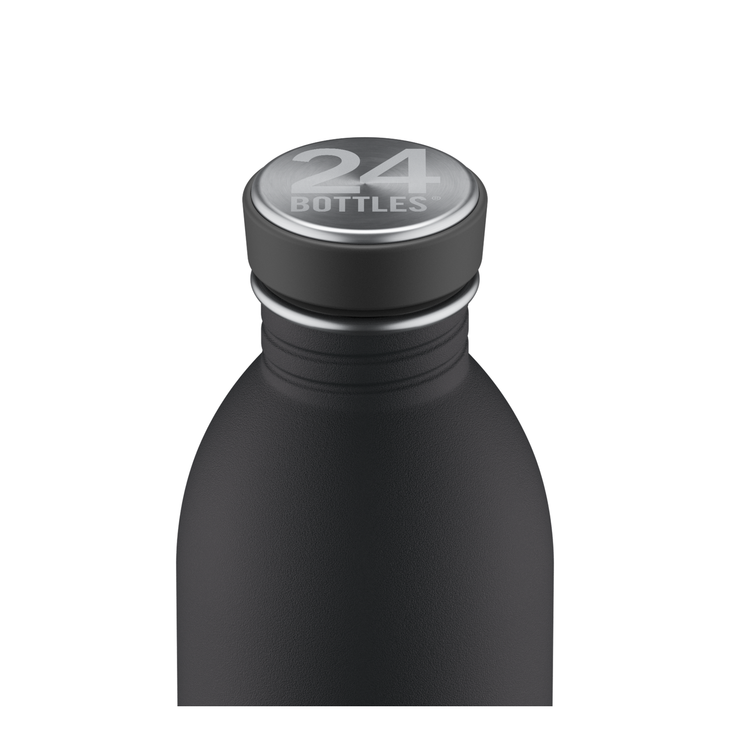 24Bottles - Urban Bottle Trinkflasche Smoking Schwarz 500ml