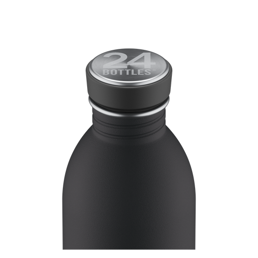 24Bottles - Urban Bottle Trinkflasche Smoking Schwarz 500ml