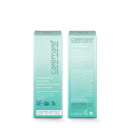 caremare - Instant Recovery Eye Cream Astaxanthin Spirulina 30ml