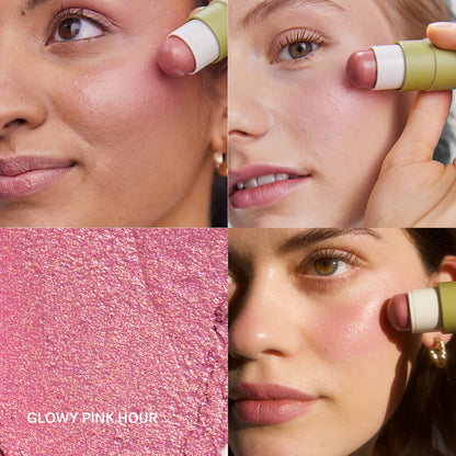 PURE U. - GLOWY BLUSH BALM Pink Hour 5g *limitiert - WERTE FREUNDE