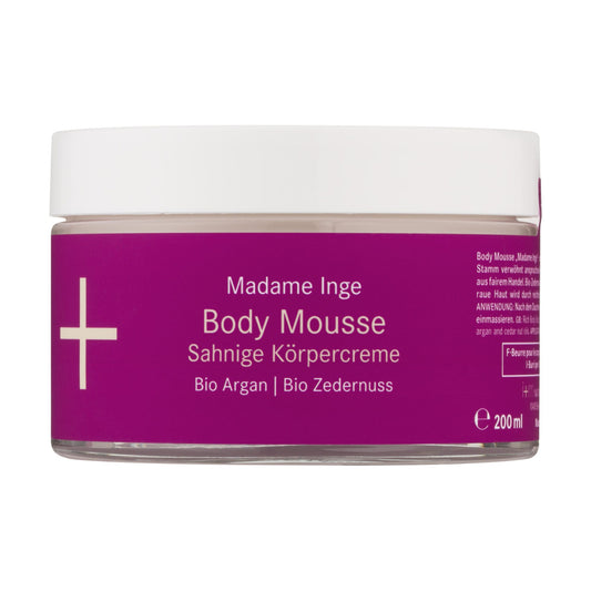 i+m - Madame Inge Body Mousse Argan Zedernuss - 200 ml - WERTE FREUNDE