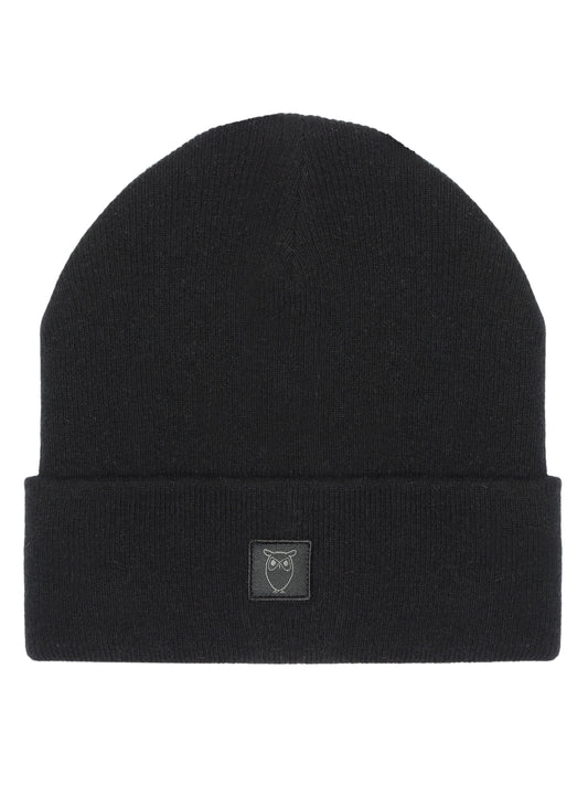 KCA - Double layer wool beanie - RWS Black Jet